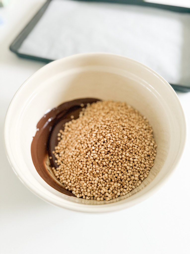 Ingredients in a small mixing bowl. 